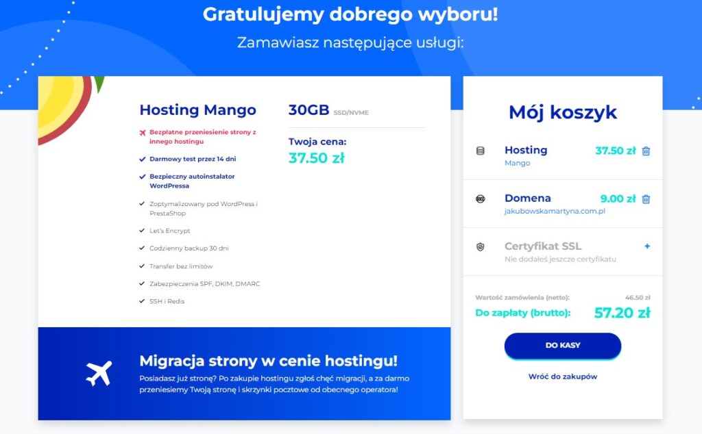 Jak kupić domenę i hosting Martyna Jakubowska Wiedźma w BiznesieBlog artykuł hosting Strona i Sklep Mocy kod rabatowy lh jakubowskamartyna.pl 4 portfolio, mocup strona www, sklep internetowy, portfolio, Martyna Jakubowska Wirtualne Wsparcie Biznesu, Projektowanie Stron WWW, WordPress, Woocomerce, Sklep Internetowy, Lejek Marketingowy, Wirtualna Asystentka, Social Media, Marketing, Reklama, grafiki, filmy reklamowe, obsługa Social Media https://jakubowskamartyna.pl/
