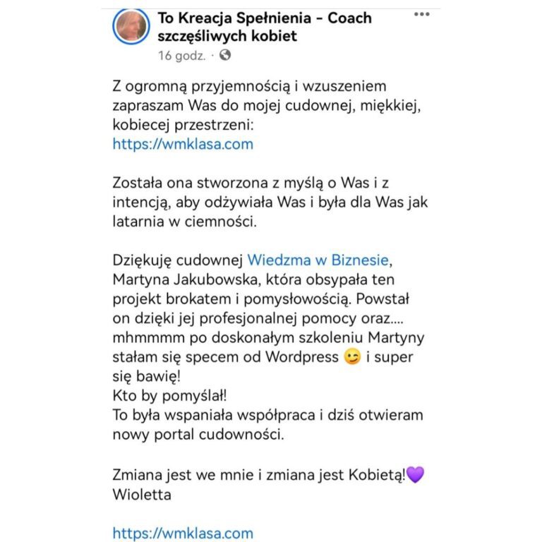 Opinie klientek, dobre opinie, polecenia, klienci, logo, mocup loga współpraca biznesowa, wirtualne wsparcie, klientki, logo portfolio, mocup strona www, sklep internetowy, portfolio, Martyna Jakubowska Wirtualne Wsparcie Biznesu, Projektowanie Stron WWW, WordPress, Woocomerce, Sklep Internetowy, Lejek Marketingowy, Wirtualna Asystentka, Social Media, Marketing, Reklama, grafiki, filmy reklamowe, obsługa Social Media https://jakubowskamartyna.pl/